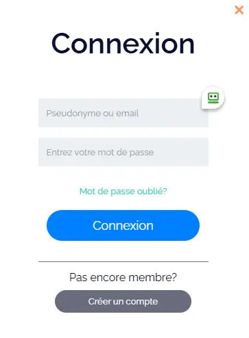 Connexion des membres du CANADA777 CASINO