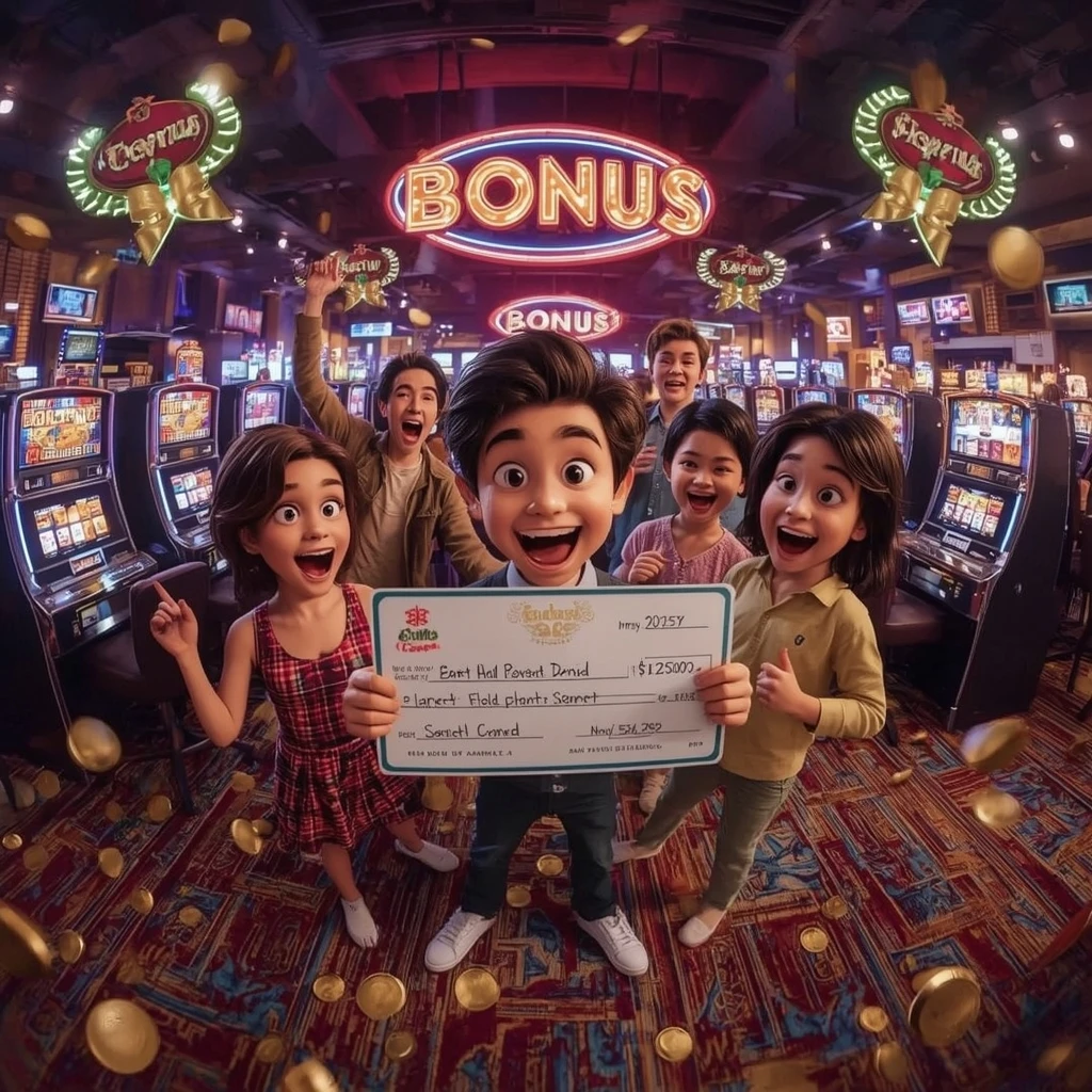 bonus dans les mains de l'homme au casino CANADA777 CASINO