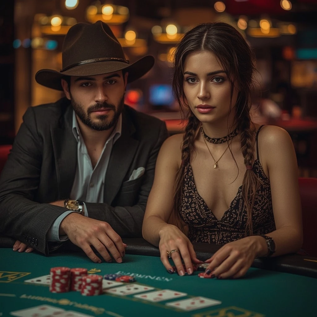 photo de deux joueurs de poker Canada777 Casino