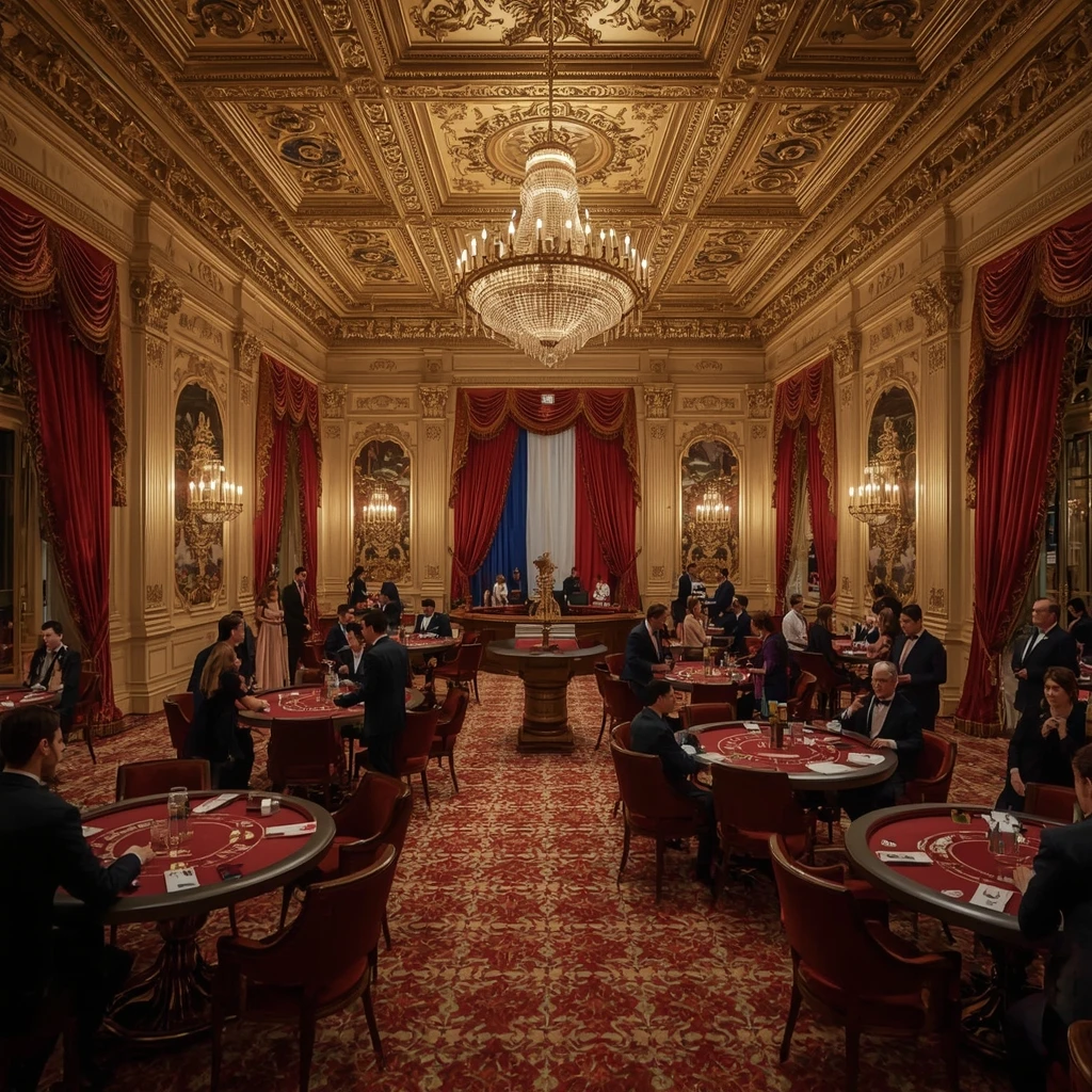 Le casino et le drapeau français CANADA777 CASINO